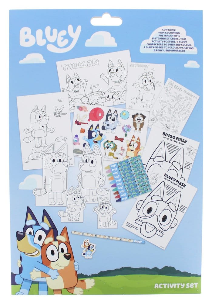 Bluey Activity & Fun Set [10]