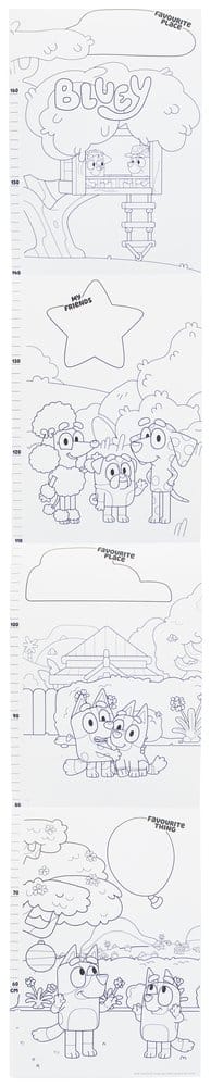 PRECOMENZI - Bluey Growth Chart