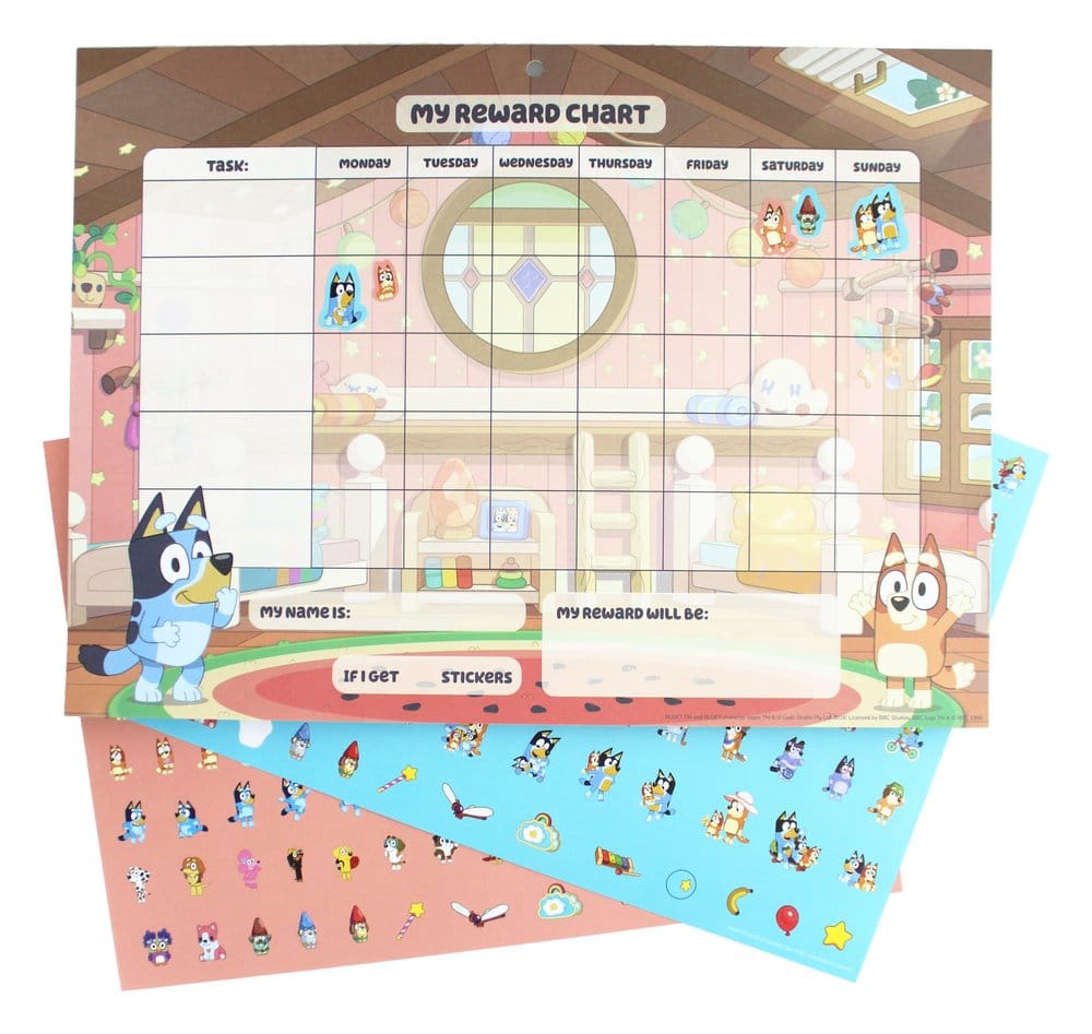 Bluey Reward Chart Set [6]