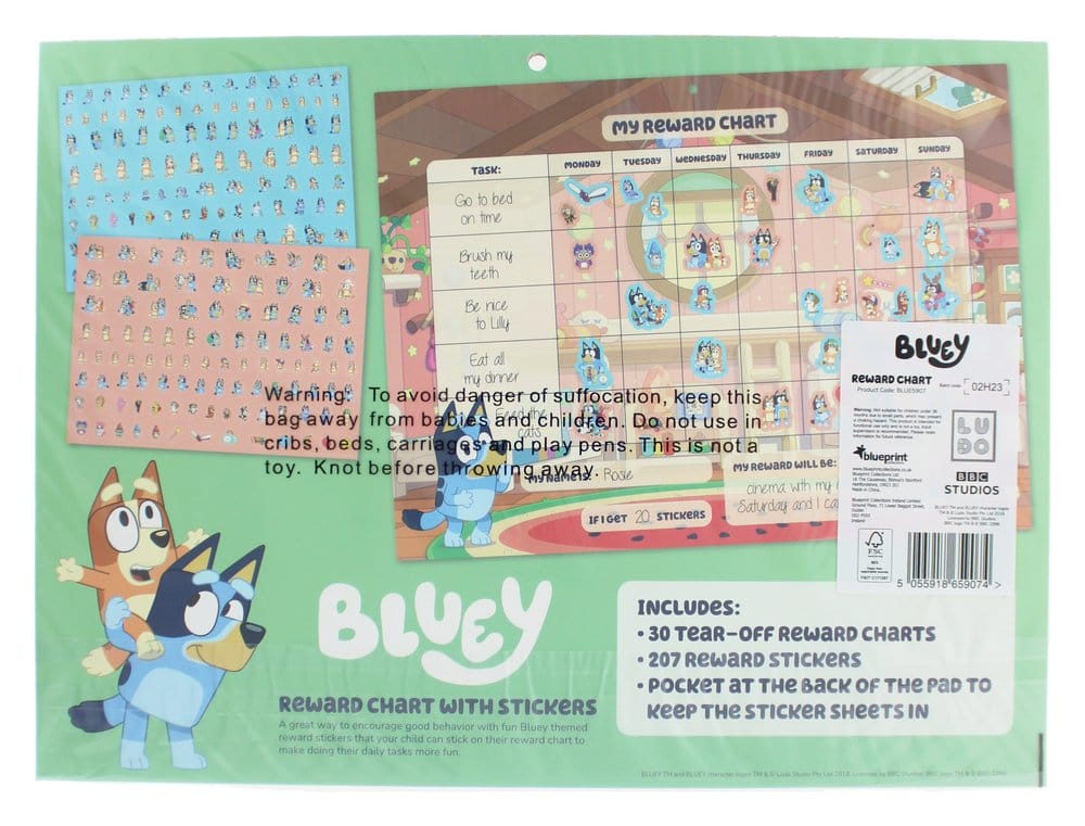 Bluey Reward Chart Set [1]