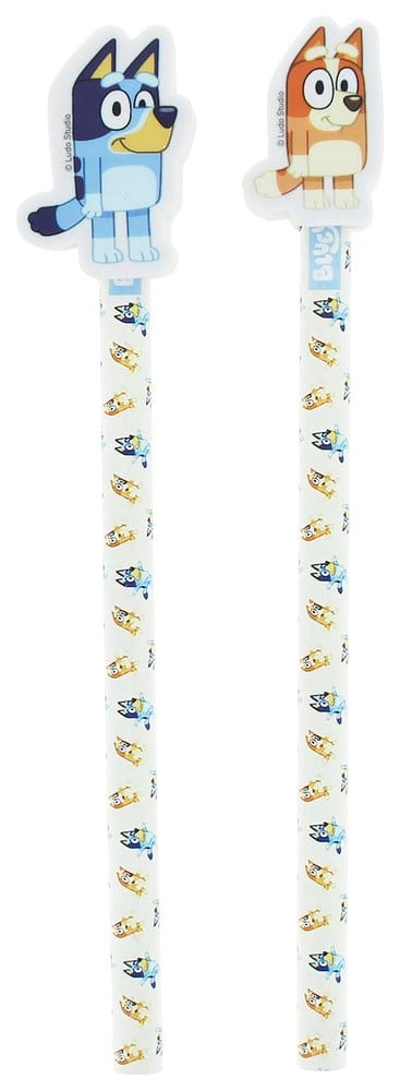 PRECOMENZI - Bluey 4-Piece Stationery Set