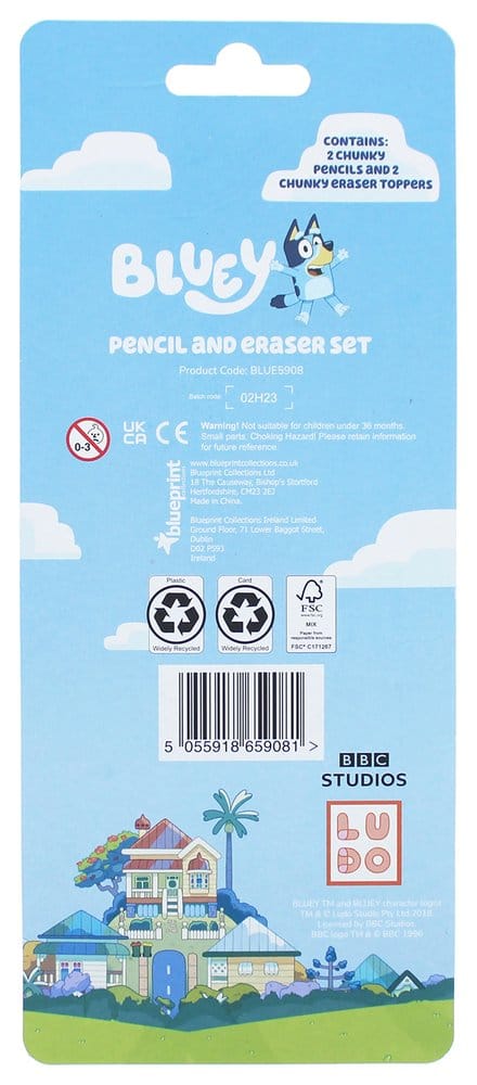 Bluey 4-Piece Stationery Set [4]