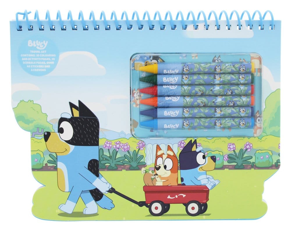 Bluey Travel Colouring Set [5]