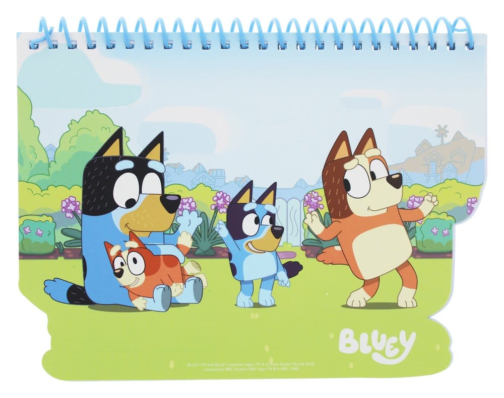PRECOMENZI - Bluey Travel Colouring Set