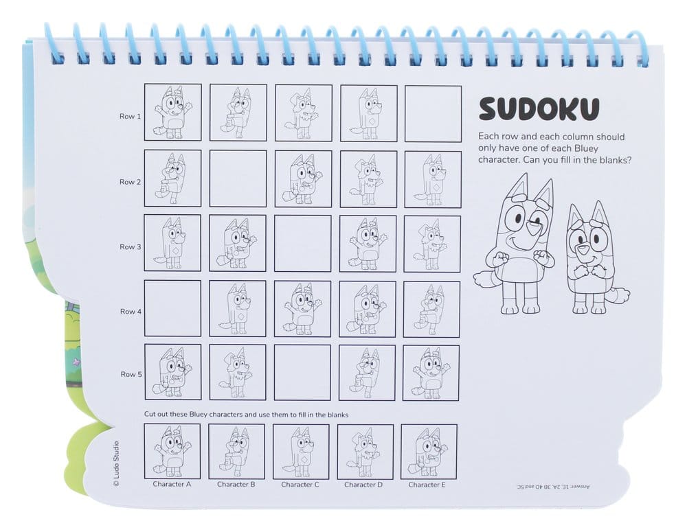 Bluey Travel Colouring Set [3]