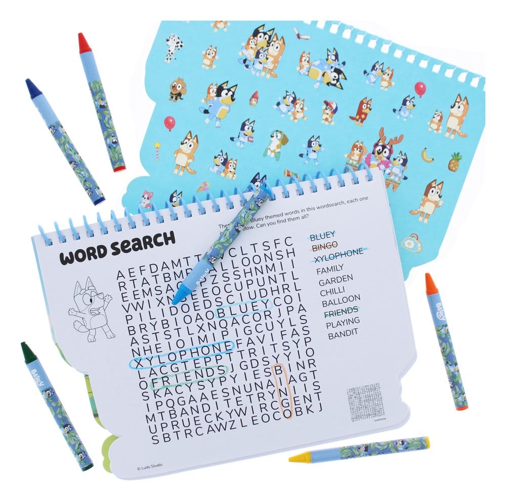 Bluey Travel Colouring Set [4]