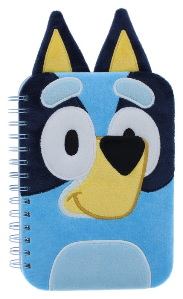 Bluey Plush Notebook Blue [3]