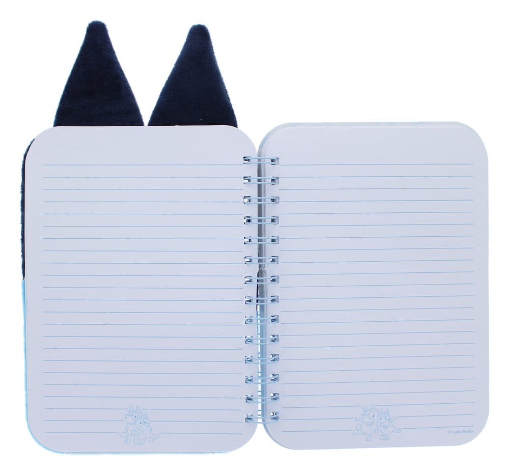 Bluey Plush Notebook Blue [2]