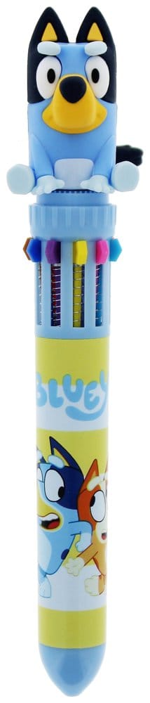 PRECOMENZI - Bluey Multi Colour Pen Spinny