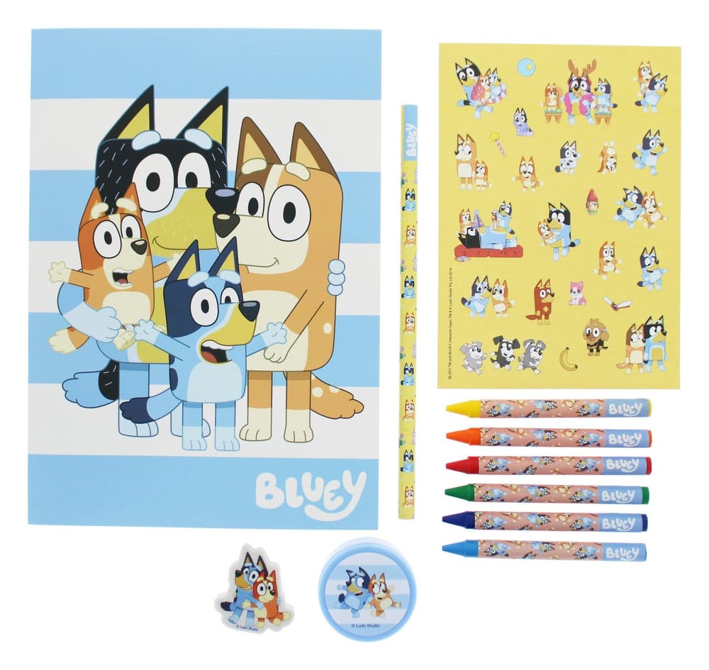 Bluey 11-Piece Stationery Set [5]