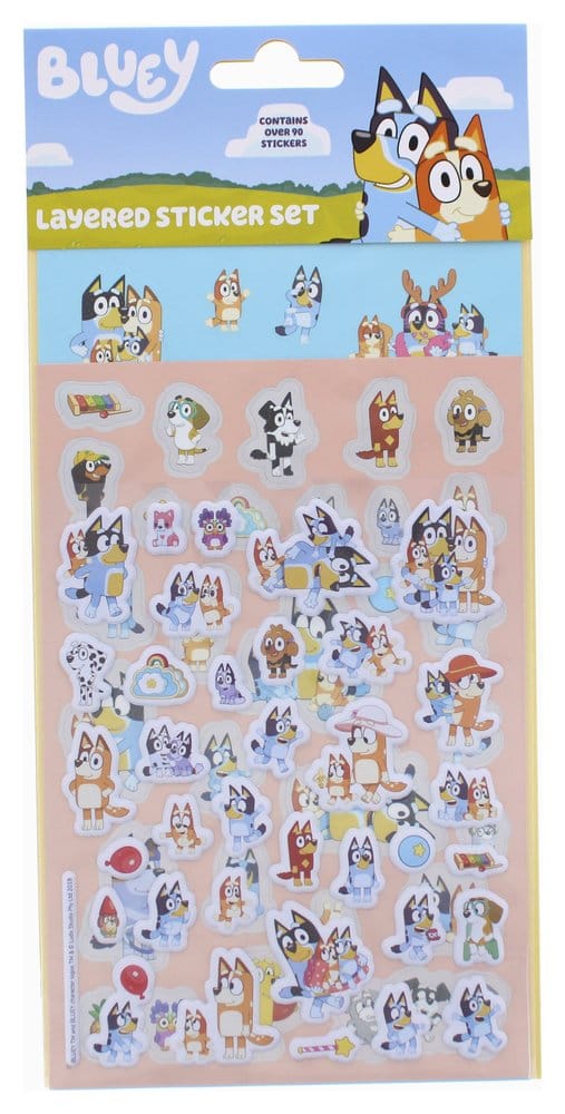 PRECOMENZI - Bluey Sticker Set
