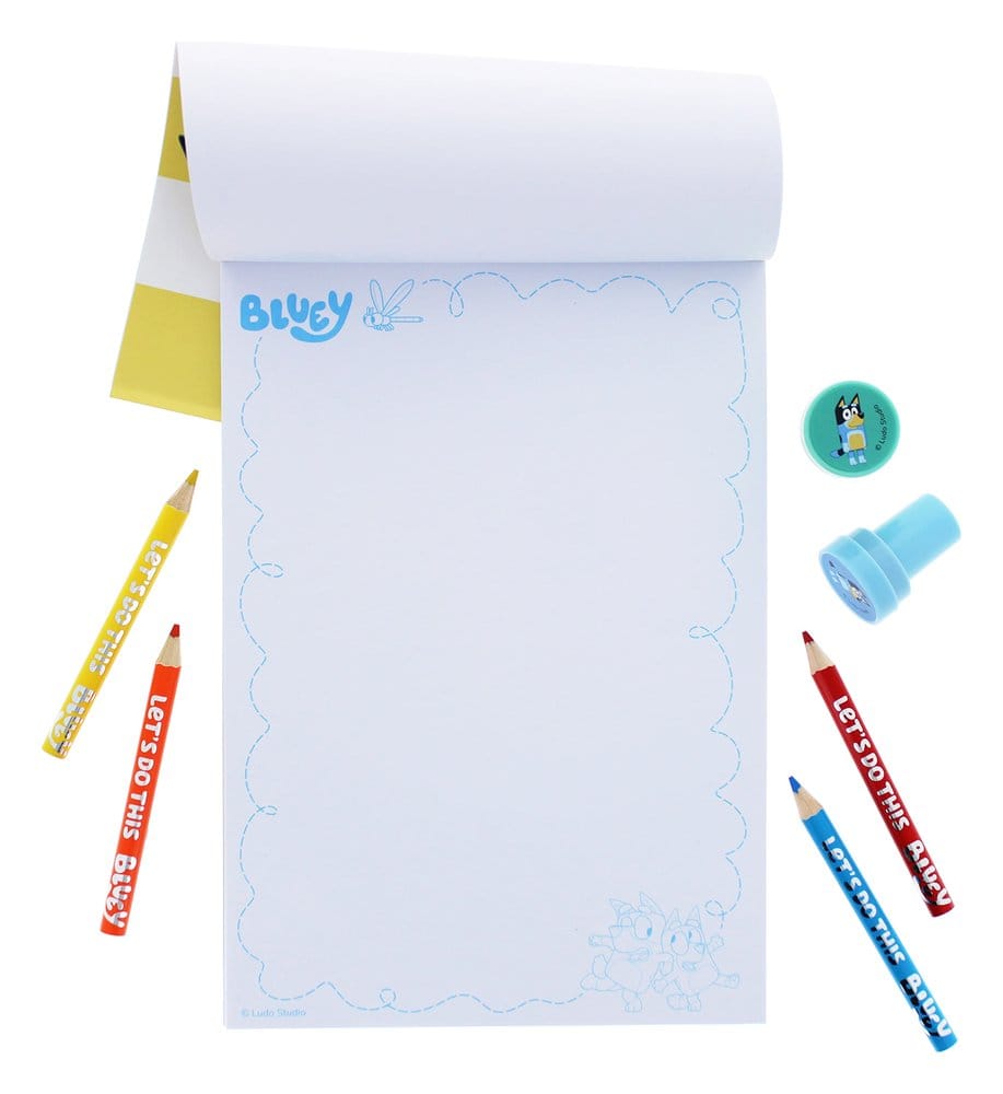 Bluey 14-Piece Creative Colouring Set [1]