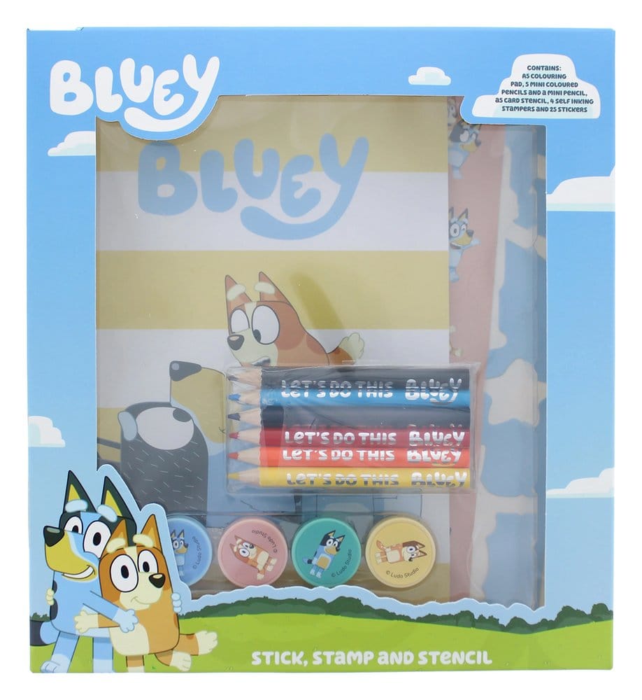 Bluey 14-Piece Creative Colouring Set [2]