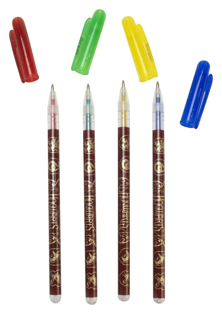 Harry Potter Gel Pens 4-Pack Magical Locations [1]