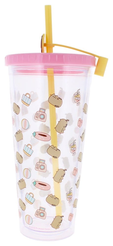 Pusheen Tumbler with Straw 700 ml [2]