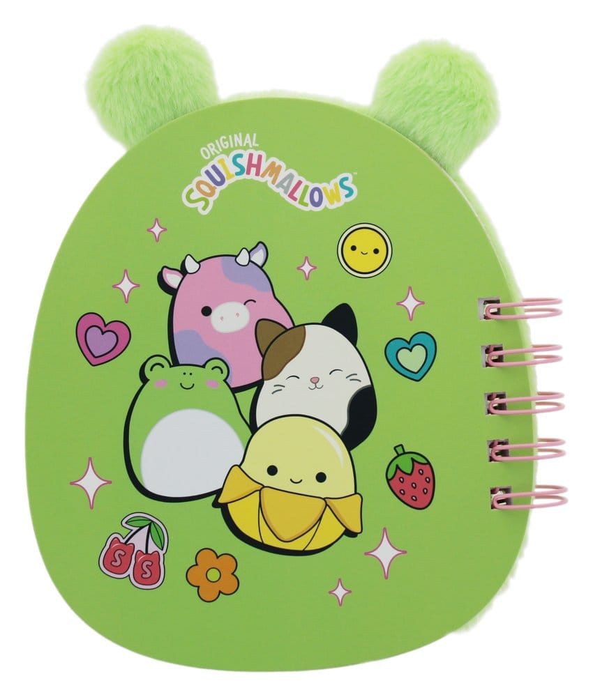 PRECOMENZI - Squishmallows Plush Notebook A5 Frog