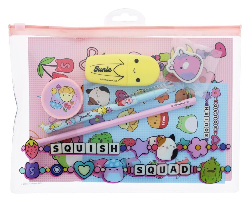 PRECOMENZI - Squishmallows Stationery Set Squish Squad 7-piece