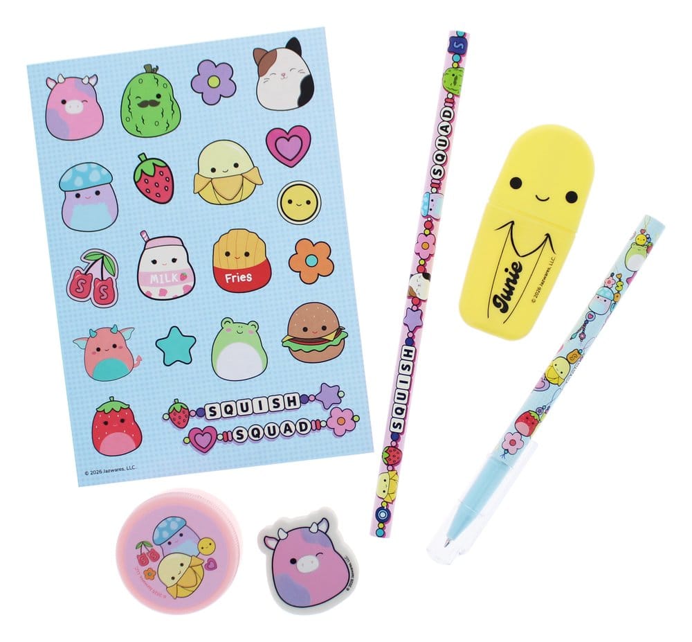 Squishmallows Stationery Set Squish Squad 7-piece [1]