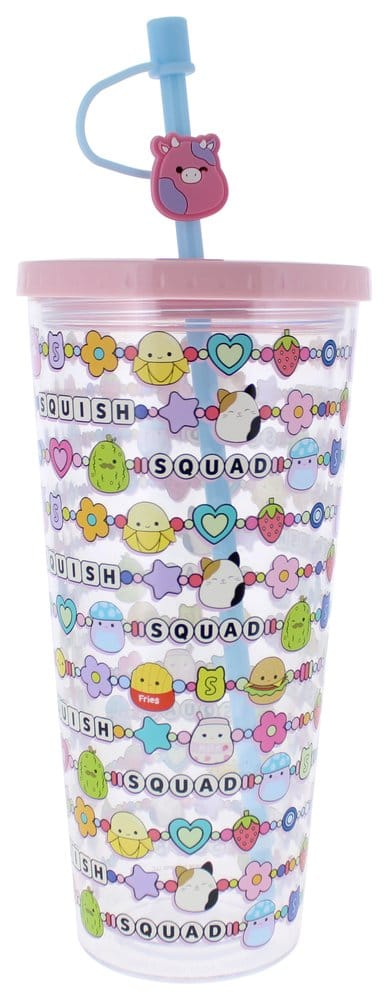 Squishmallows Tumbler with Straw Squish Squad 700 ml [2]
