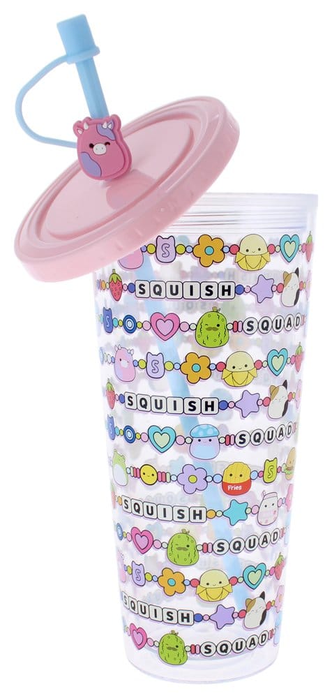 Squishmallows Tumbler with Straw Squish Squad 700 ml [1]