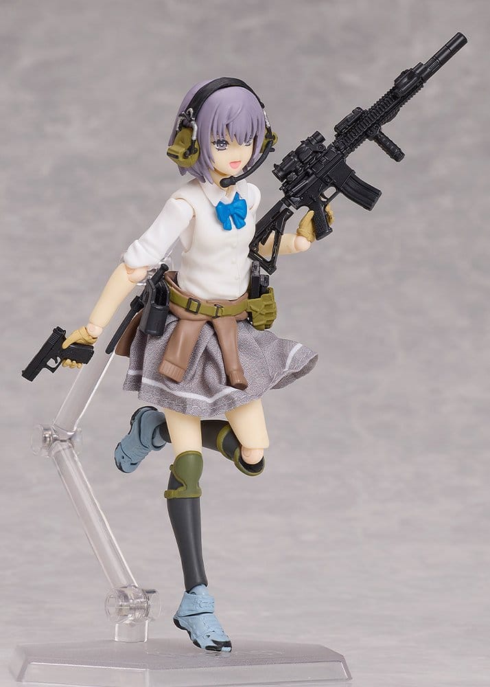 PRECOMENZI - Little Armory figma Action Figure Miyo Asato: Summer Uniform ver. 1.5 13 cm
