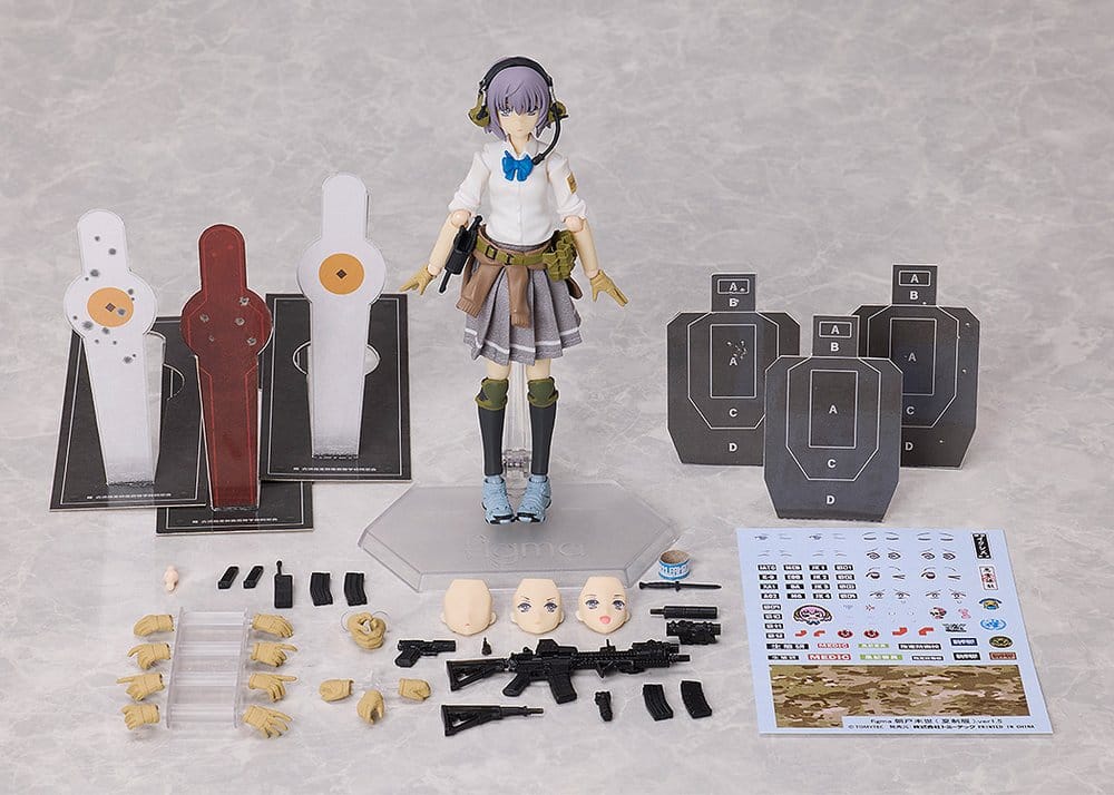 Little Armory figma Action Figure Miyo Asato: Summer Uniform ver. 1.5 13 cm [4]