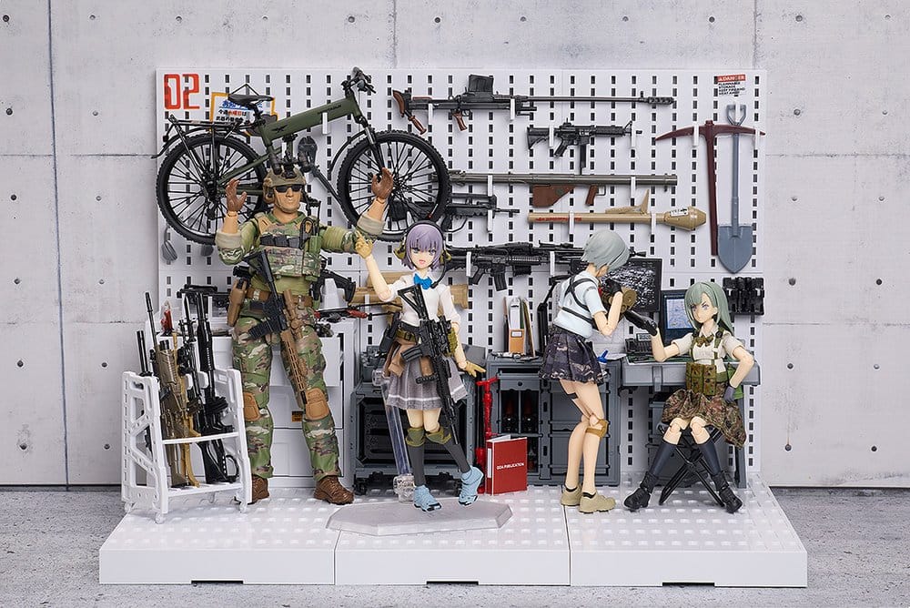 Little Armory figma Action Figure Miyo Asato: Summer Uniform ver. 1.5 13 cm [9]