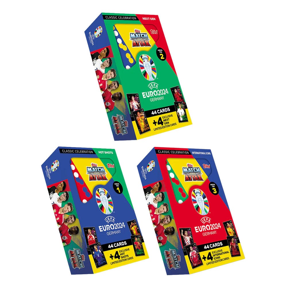 Official EURO 2024 Match Attax - Mega Tin