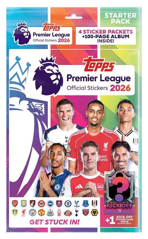 Casa si Cadouri - Premier League 2025/26 Sticker Starter Pack