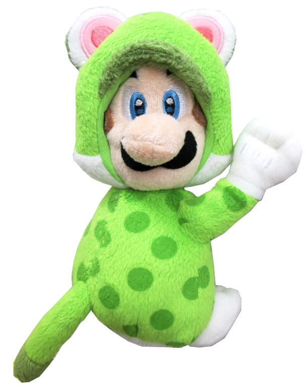 Super Mario Magnet Bamse - Cat Luigi 19 cm