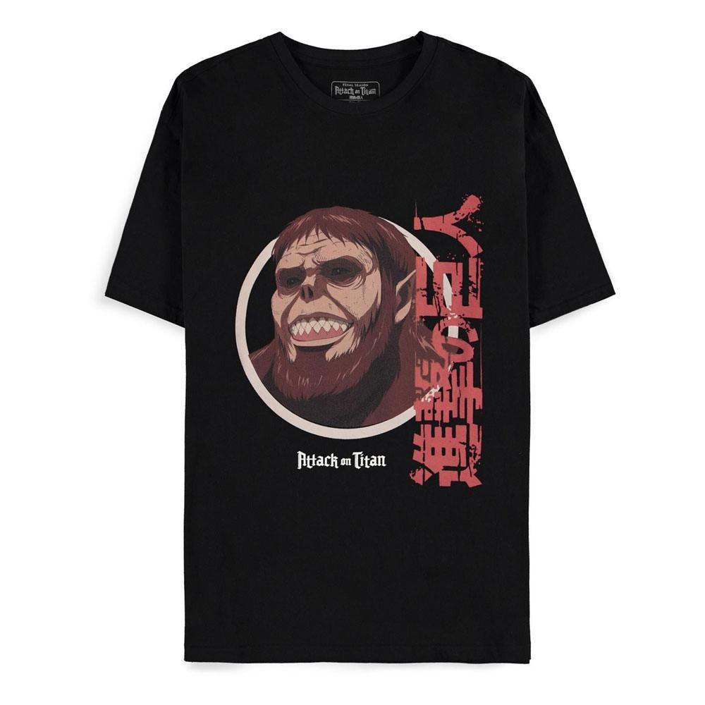 Attack On Titan Heren Tshirt -XL- Beast Titan Zwart