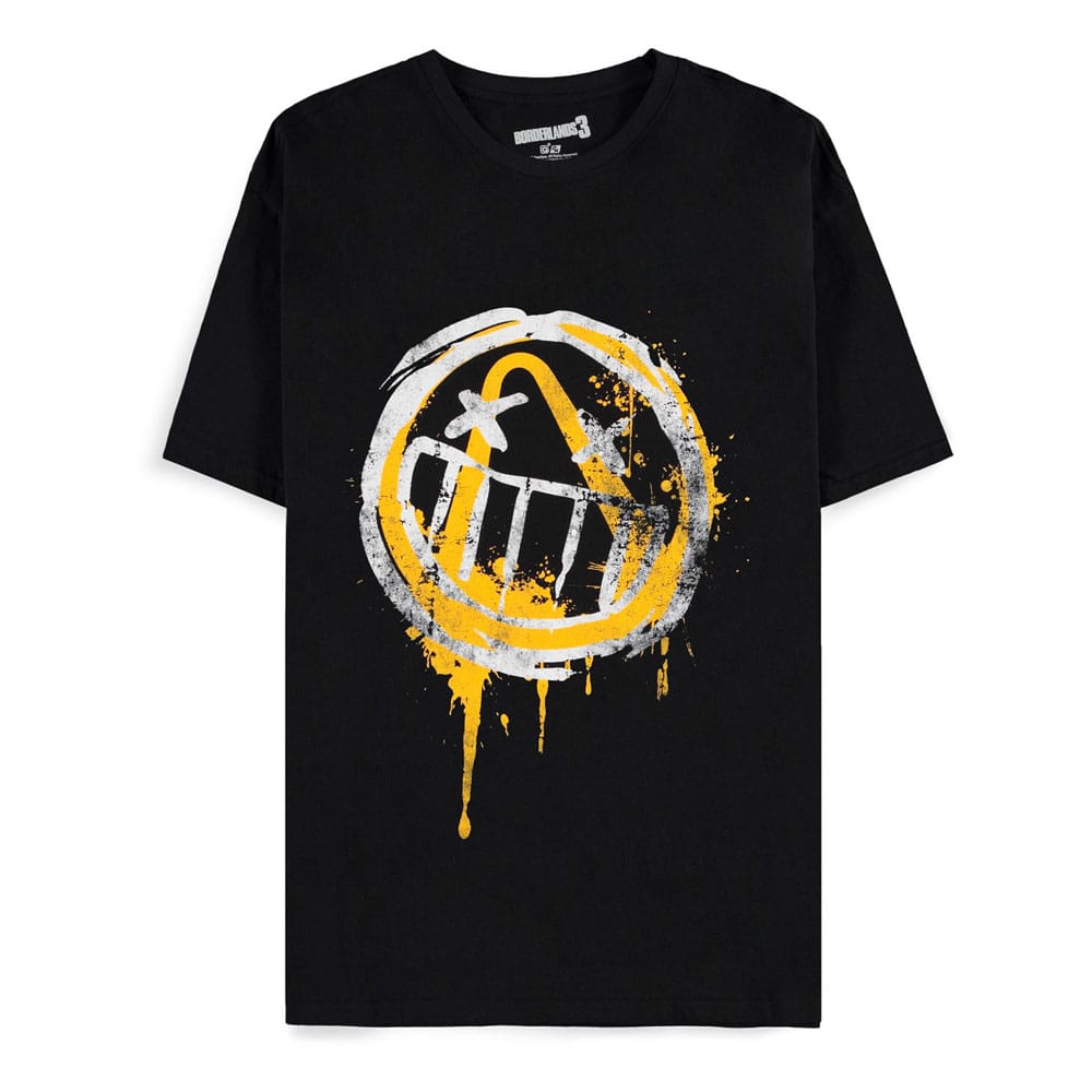 Borderlands 3 T-Shirt Punk Smiley Size S