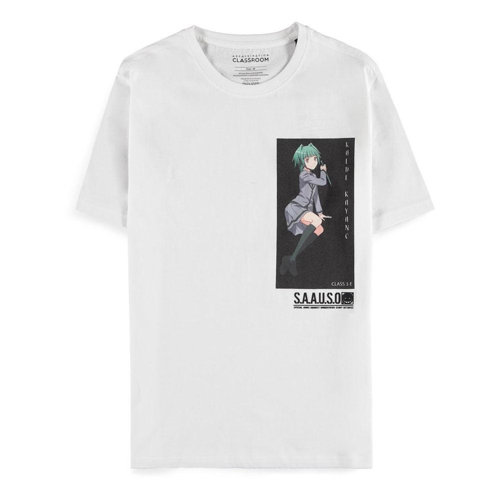 Assassination Classroom Heren Tshirt -S- Kaede Kayano Wit