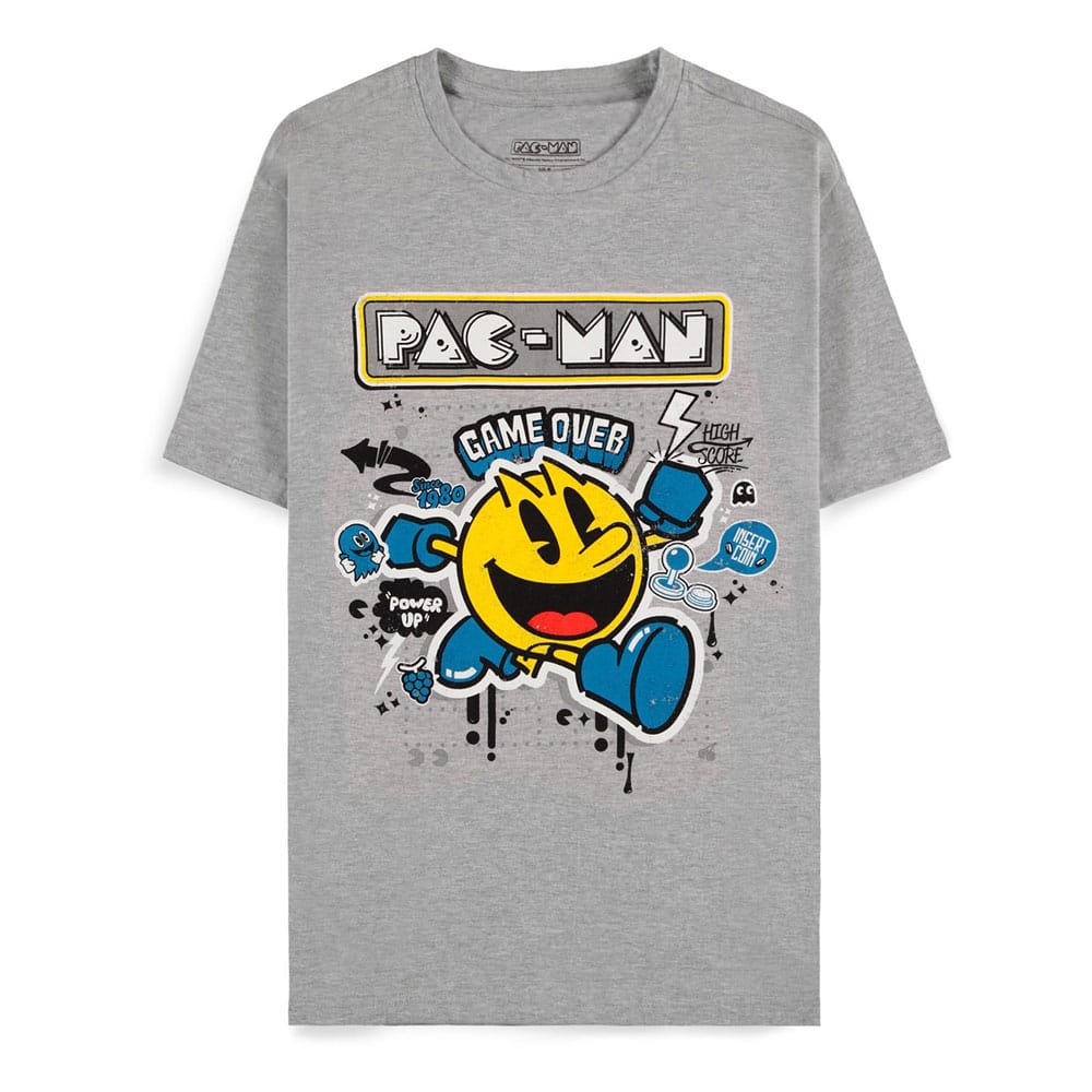 Pac-Man T-Shirt Stencil Art Size XL