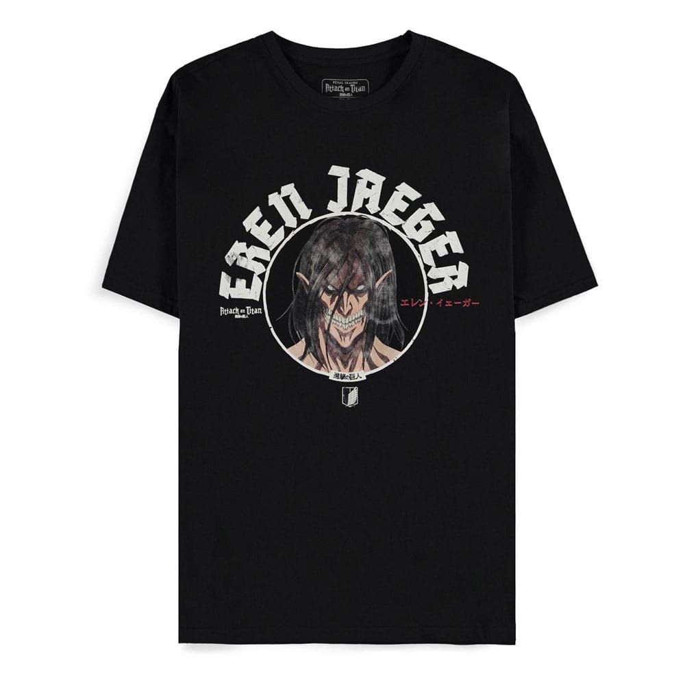 Attack on Titan T-Shirt Eren jaeger Size M