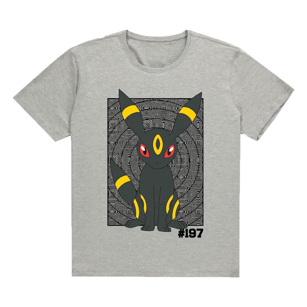 Pokémon Heren Tshirt -M- Umbreon Grijs