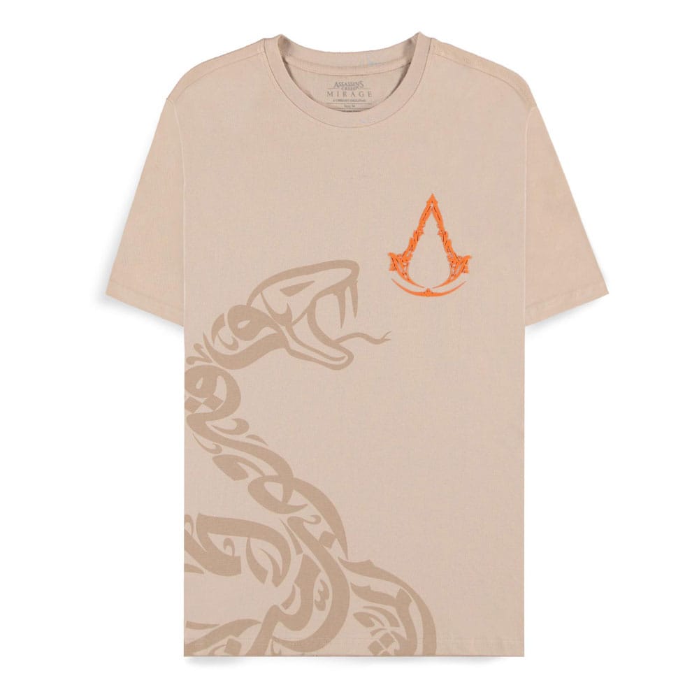 Assassin's Creed T-Shirt Mirage Snake Beige Size M