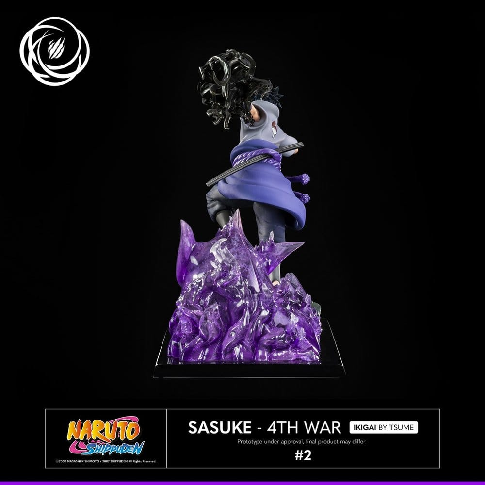 PRECOMENZI - Naruto IKIGAI Figure 1/6 Sasuke Fourth Great Ninja War
