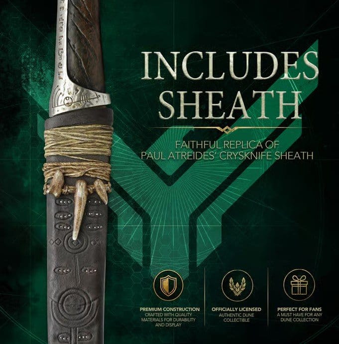 Dune Replica 1/1 Paul Atreides Crysknife (Dune Part II) 49 cm [2]