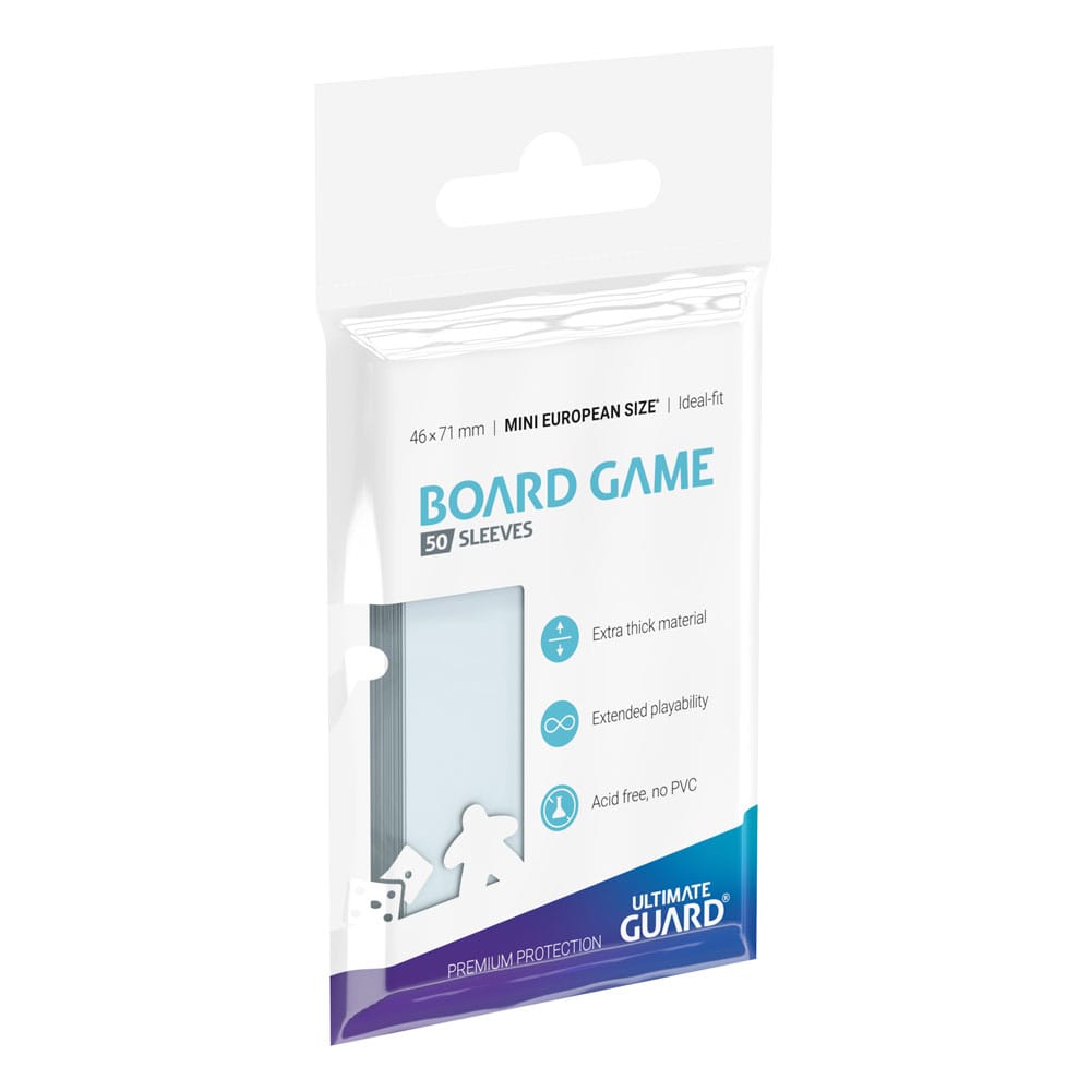 Ultimate Guard Premium Soft Sleeves for Board Game Cards Mini European (50)