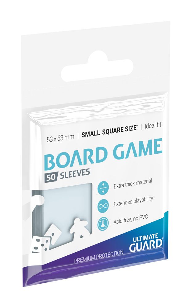 Ultimate Guard Premium Sleeves for Board Game Cards Small Square (50)