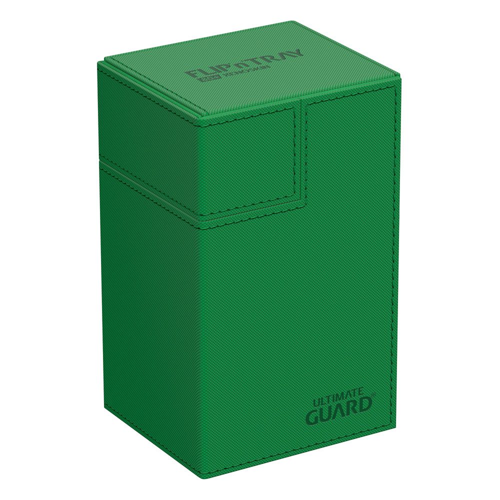Ultimate Guard Flip`n`Tray 80  XenoSkin Monocolor Green