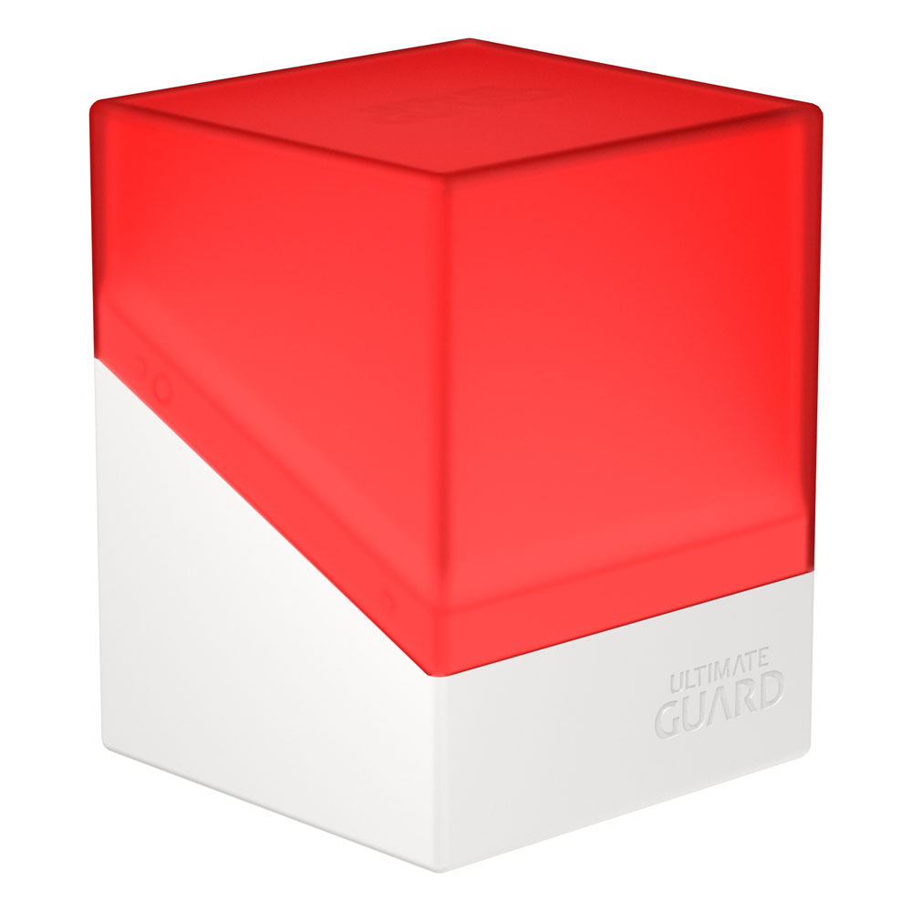 Ultimate Guard Boulder Deck Case 100  SYNERGY Red/White