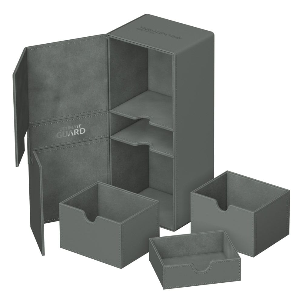 Ultimate Guard Twin Flip`n`Tray 266  Xenoskin Grey