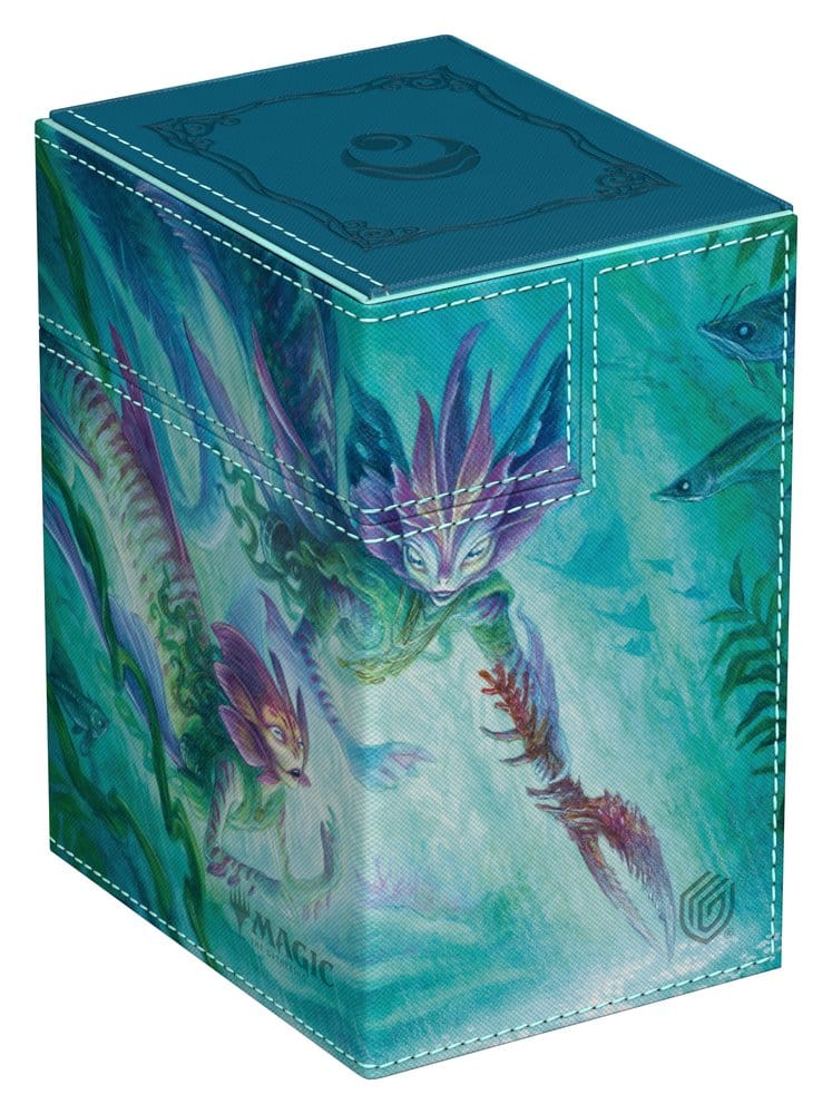 Ultimate Guard Flip'n'Tray 133+ Xenoskin Magic: The Gathering "Lorwyn Eclipsed" - Silvergill Mentor