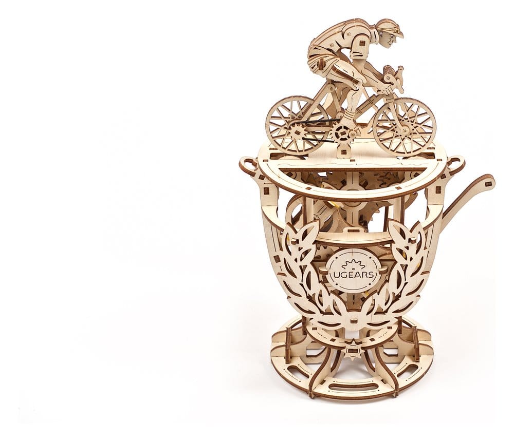 Ugears 3D Wooden Puzzle Automaton Cyclist