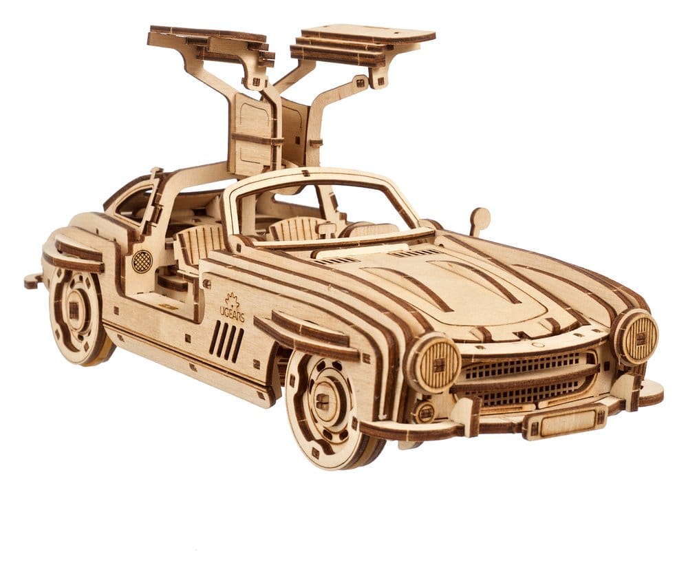 Ugears 3D Wooden Puzzle Winged Sports Coupe