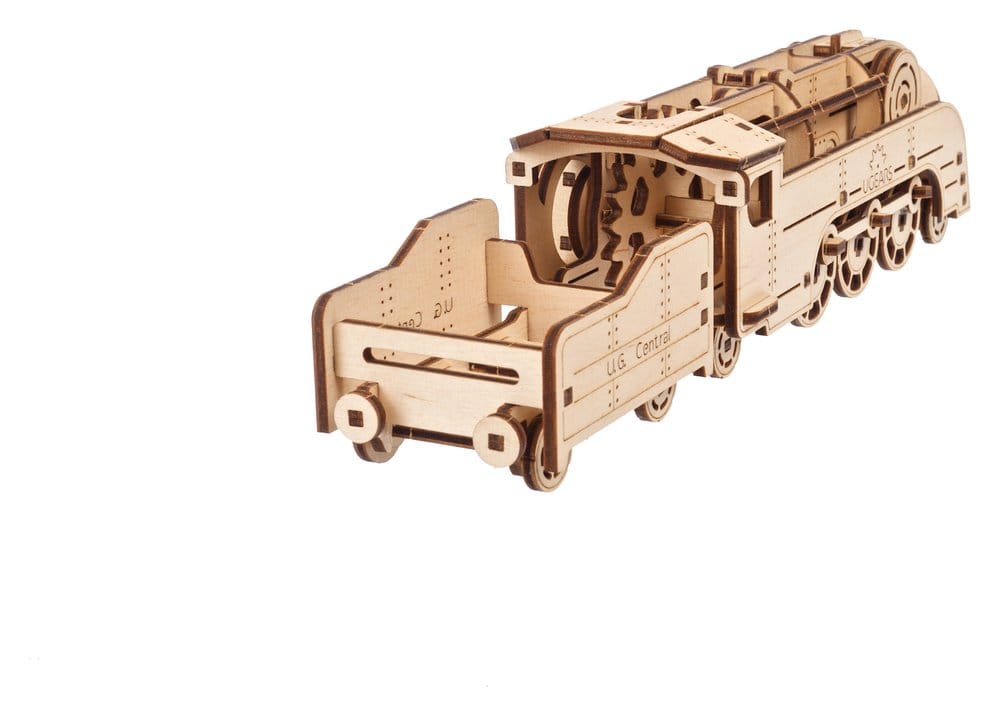 Ugears 3D Wooden Puzzle Mini Locomotive [13]
