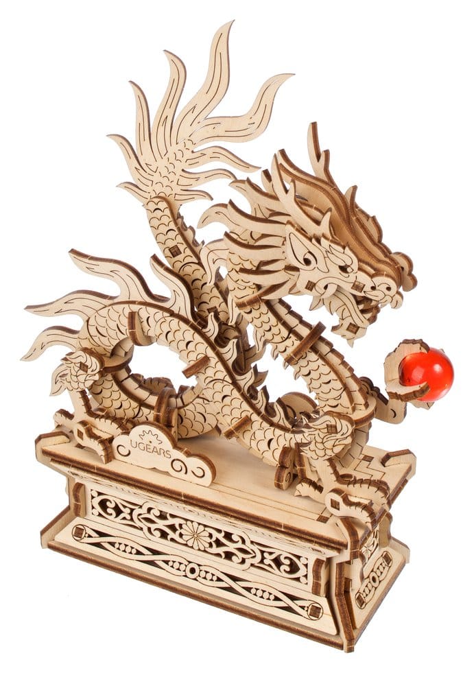 Ugears 3D Wooden Puzzle Wood Dragon [13]