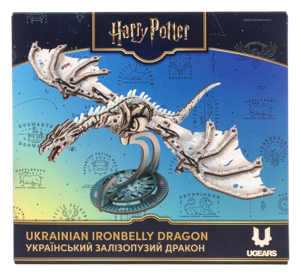 Harry Potter 3D Wooden Puzzle Ukrainian Ironbelly Dragon [7]